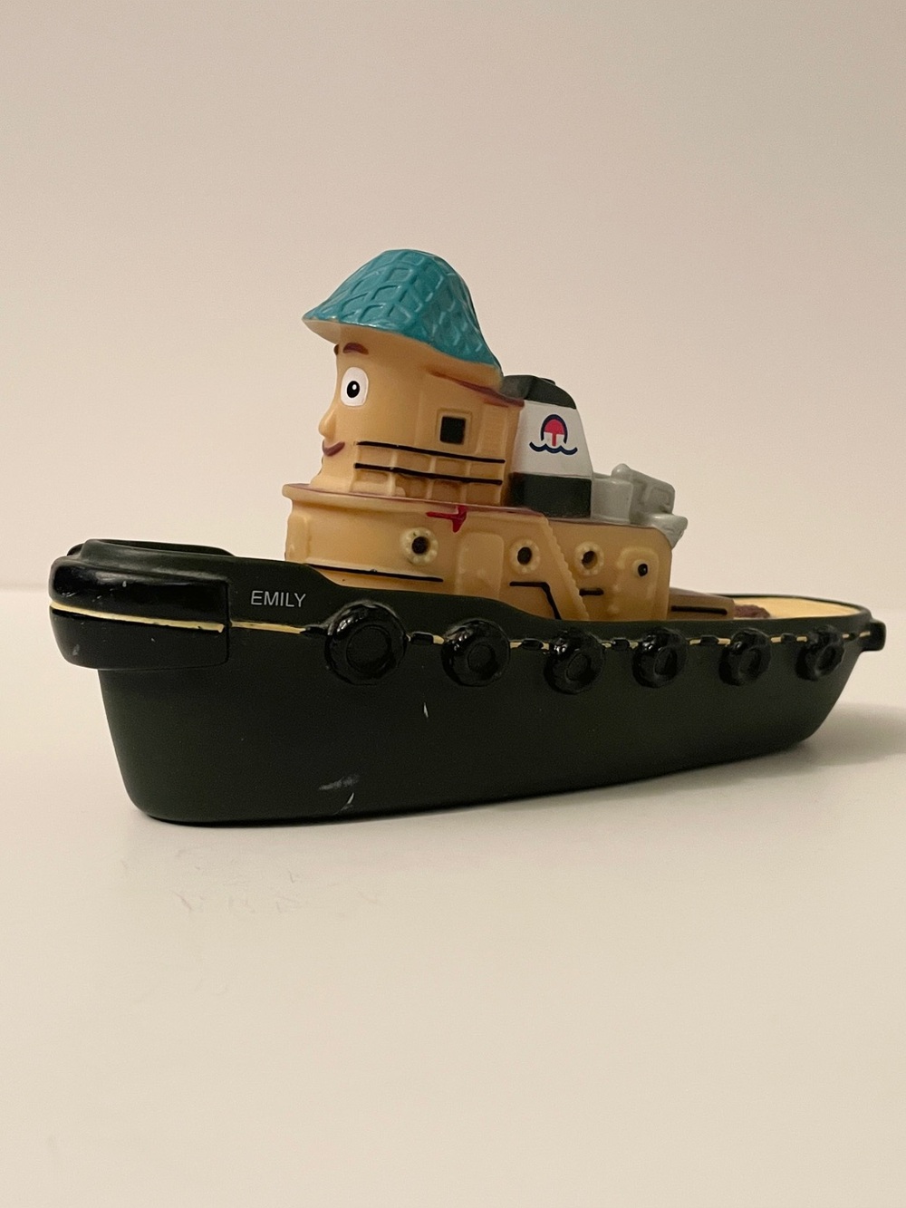 Vintage 1998 Ertl Theodore Tugboat Emily Figure Toy Collectible